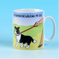 5172 Mug-I'D RATHER BE WALKING MY DOG